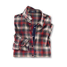 Flanell-Bluse Stewart Tartan