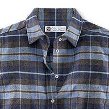 Alernatives Thumbnail 4 zu Blaues Karo-Overshirt