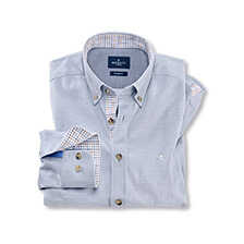 Flanellhemd mit Tattersallgewebe