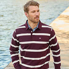 Alernatives Thumbnail 3 zu Rugbyshirt Rot-Wei