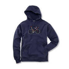 Hoodie Union Jack Bicycle