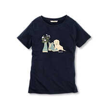 Alernatives Thumbnail 1 zu Damenshirt mit Dackel & Gummistiefeln