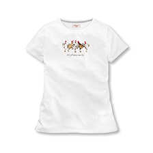Thumbnail zu Wei�es T-Shirt mit H�hnerprint
