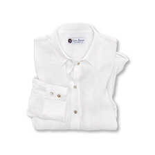 Alernatives Thumbnail 1 zu Wei�e Leinen-Hemdbluse