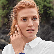 Alernatives Thumbnail 3 zu Wei�e Leinen-Hemdbluse