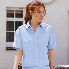 Alernatives Thumbnail 1 zu Kurzarmbluse im Boxy Style