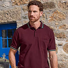 Alernatives Thumbnail 3 zu Retro-Polohemd