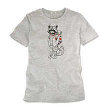 Alernatives Thumbnail 1 zu Shirt Union Jack Racoon aus Bio-Baumwolle