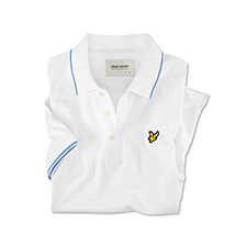 Pique-Poloshirt Tipped