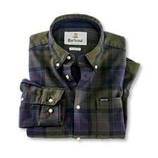 Twill-Hemd Shadow Tartan