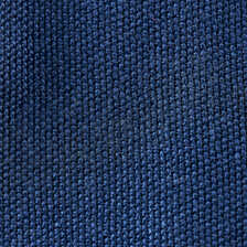 Blauer Herrenpullover mit Polokragen im Milano-Strick