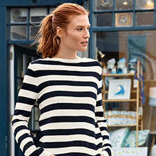 Alernatives Thumbnail 2 zu Streifenpullover Bristol Bio-Baumwolle