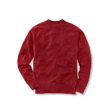 Alernatives Thumbnail 1 zu Roter Wollpullover mit Stehkragen