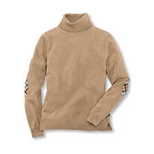 Alernatives Thumbnail 1 zu Rollkragenpullover mit rmelpatches