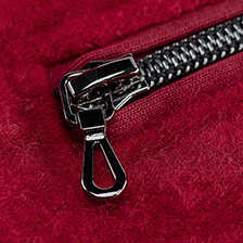 Alernatives Thumbnail 2 zu Rote Walkjacke mit Stehkragen