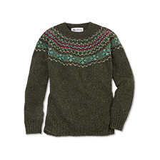 Alernatives Thumbnail 1 zu Fair-Isle-Pullover Donegalgarn