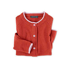 Irischer Rundhals-Cardigan