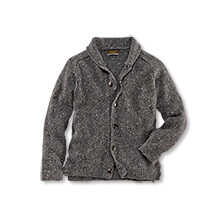 Alernatives Thumbnail 1 zu Donegal-Cardigan mit Schalkragen