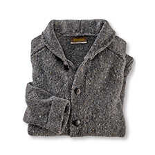 Alernatives Thumbnail 2 zu Donegal-Cardigan mit Schalkragen