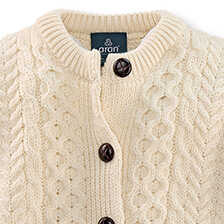 Alernatives Thumbnail 4 zu Aran-Zopfstrickjacke