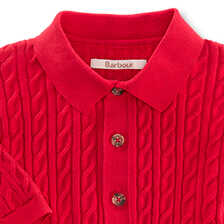 Alernatives Thumbnail 2 zu Strickshirt mit Polokragen