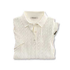 Thumbnail zu Strickshirt mit Polokragen