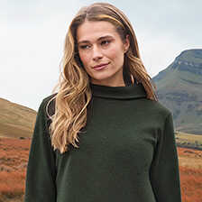 Alernatives Thumbnail 2 zu Rollkragenkleid Wolljersey