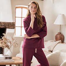 Alernatives Thumbnail 2 zu Loungewear-Anzug mit Stehkragen