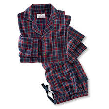 Alernatives Thumbnail 1 zu Klassischer Flanell-Pyjama mit Schottenkaro