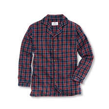 Alernatives Thumbnail 2 zu Klassischer Flanell-Pyjama mit Schottenkaro