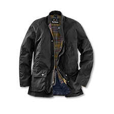 Thumbnail zu Barbour-Wachsjacke 'Ashby' mit Collegekragen