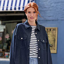 Alernatives Thumbnail 1 zu Jeanshemd Raw Denim Oversized