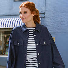 Alernatives Thumbnail 2 zu Jeanshemd Raw Denim Oversized