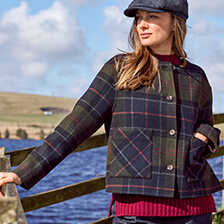 Alernatives Thumbnail 3 zu Wolljacke Marlow im Shadow Tartan