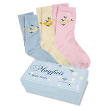Socken-Set mit Damensocken in Pastellfarben