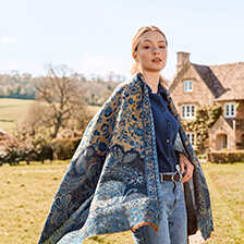 Alernatives Thumbnail 3 zu Jacquard-Wolltuch mit Paisleys