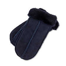 Lammfell-Fustlinge mit Veloursleder