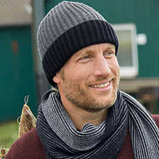 Alernatives Thumbnail 1 zu Kaschmir-Herren-Strickmtze