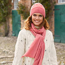 Alernatives Thumbnail 1 zu Kaschmirschal mit zarten Fransen