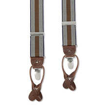 Englische Hosentrger im Fischgrat-Dessin