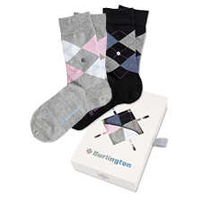 Argyle-Socken-Geschenkset
