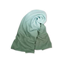 Kaschmirschal mit Farbverlauf