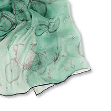 Alernatives Thumbnail 1 zu Seidenschal Fahrr�der