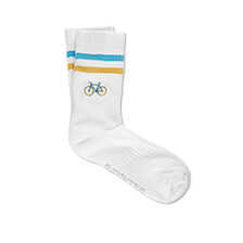 Thumbnail zu Wei�e Sportsocken Bike Vintage