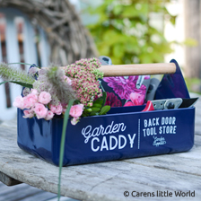 Alernatives Thumbnail 2 zu Blaue Metallbox mit Holzgriff