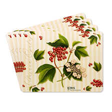 Tischsets Winter Berries