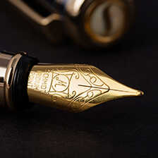 Alernatives Thumbnail 2 zu Luxus-Fllfederhalter aus Messing mit Silber-Chrom-Finish