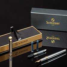 Alernatives Thumbnail 4 zu Luxus-Fllfederhalter aus Messing mit Silber-Chrom-Finish