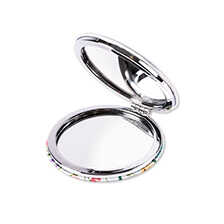 Alernatives Thumbnail 1 zu Taschenspiegel mit Blumen und Fahrradfahrerin