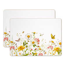 Tischsets mit Wildblumen 2er-Set